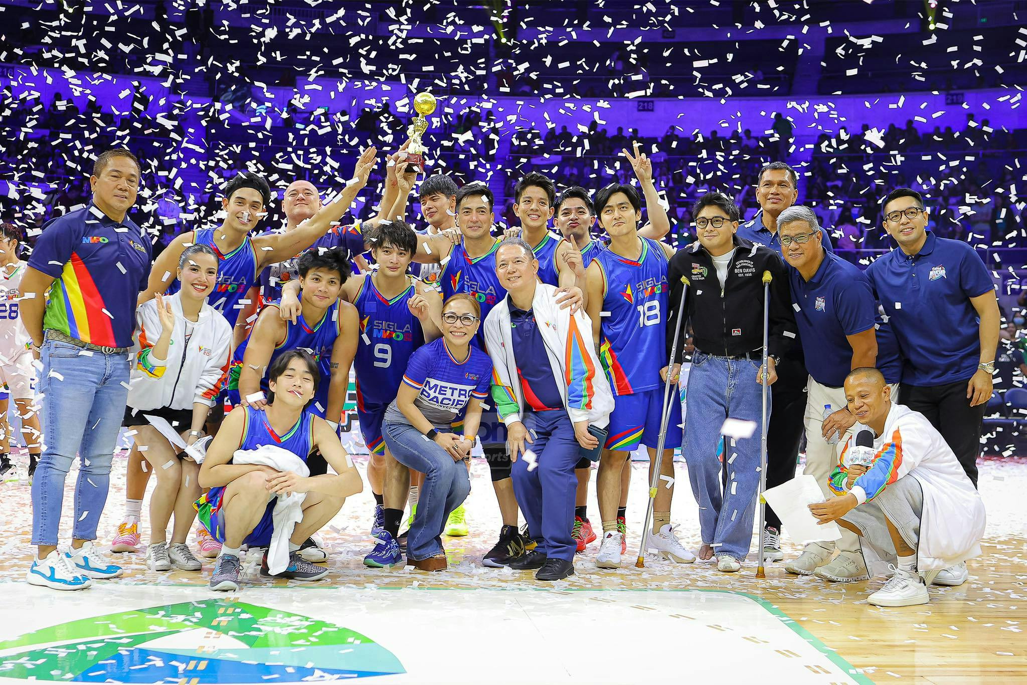 Wendell Ramos seals victory for Team Blue in MVP Olympics All-Star Game